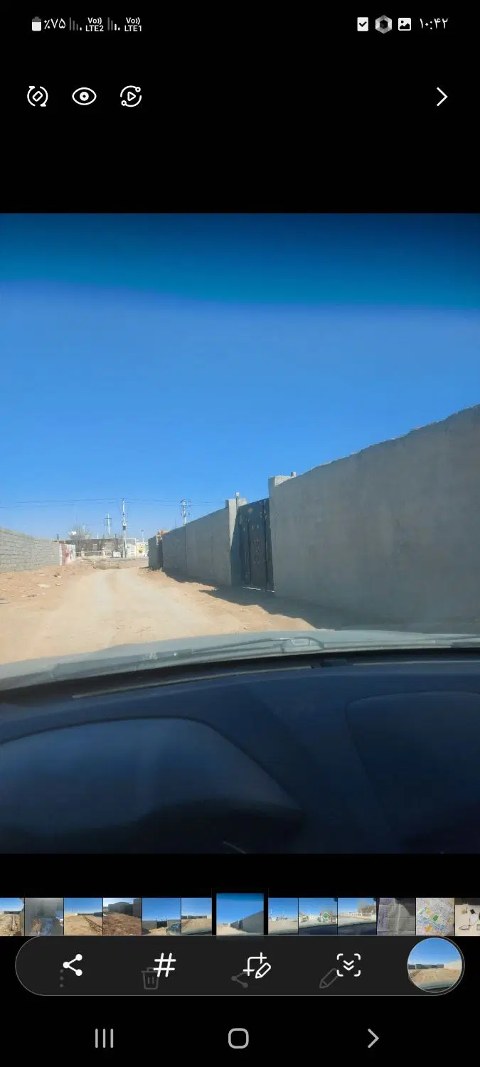 باغ ۶۵۰متر دور دیوار استخر