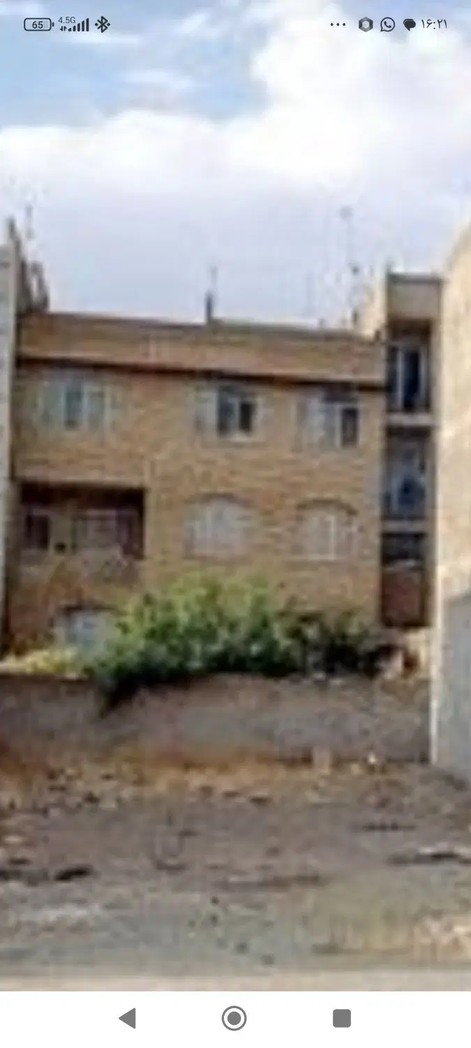 زمین شهرک پرواز خیابان اسمان