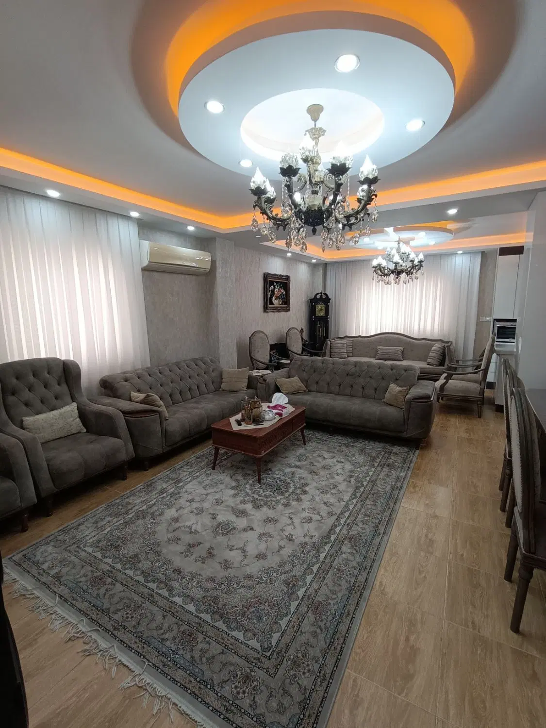 ۱۲۰متر_بیستون_پارکینگ اختصاصی_اسپیلت_سه خواب