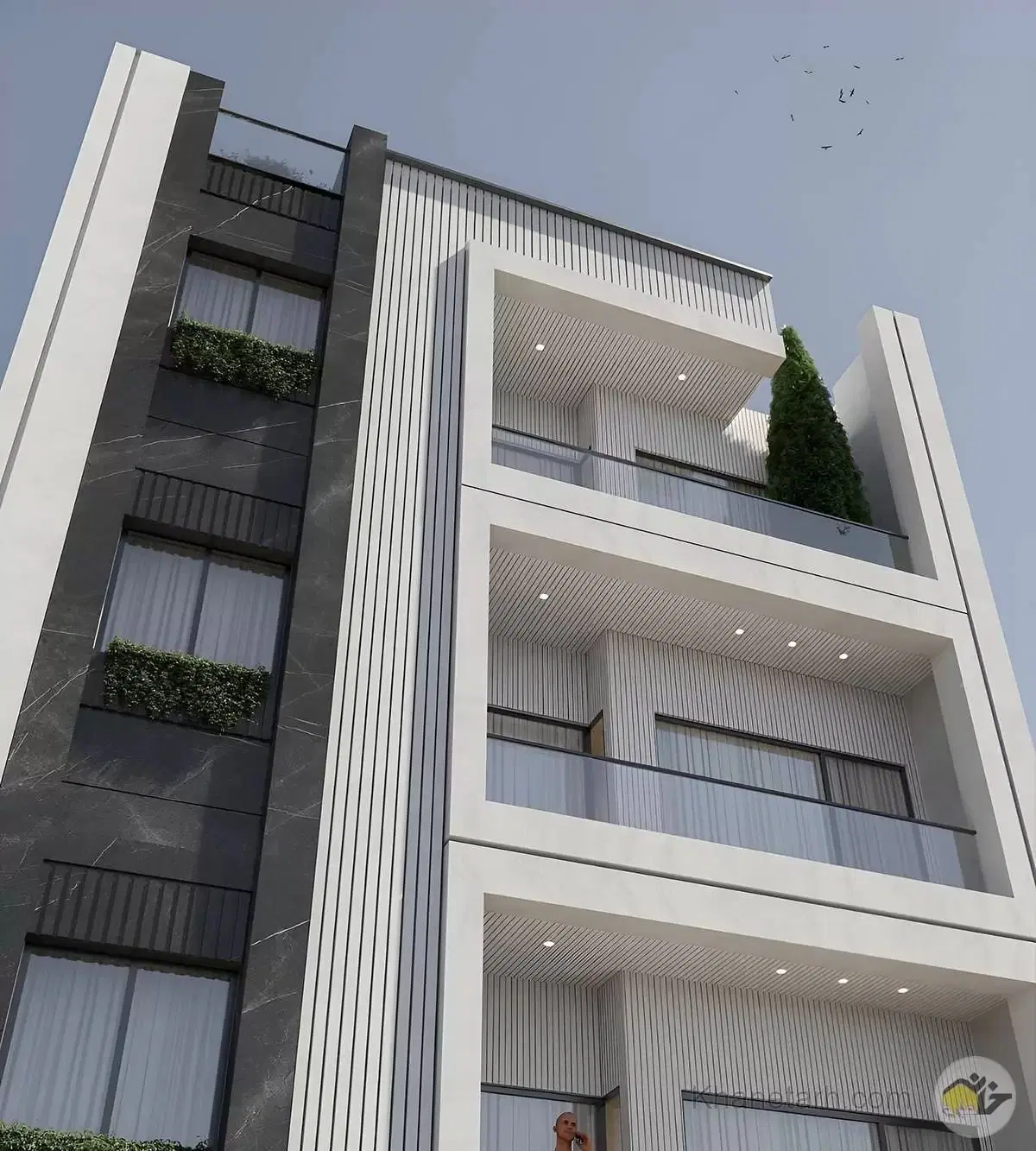مشارکت زمین تجاری مسکونی_دو ممر_۸سقف