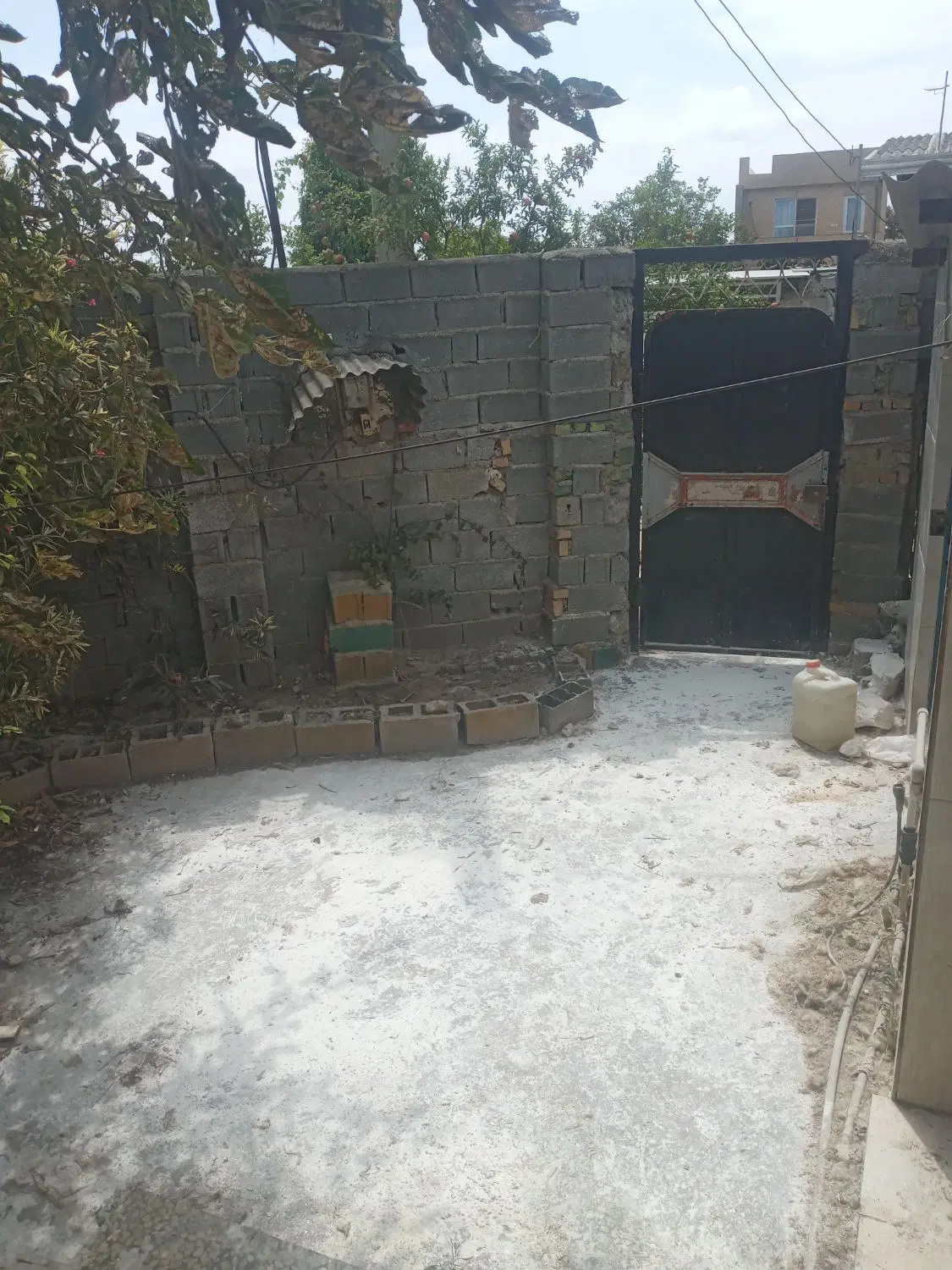 فروش فوری خانه کلنگی در روستای قاجارخیل جاده پلاژ