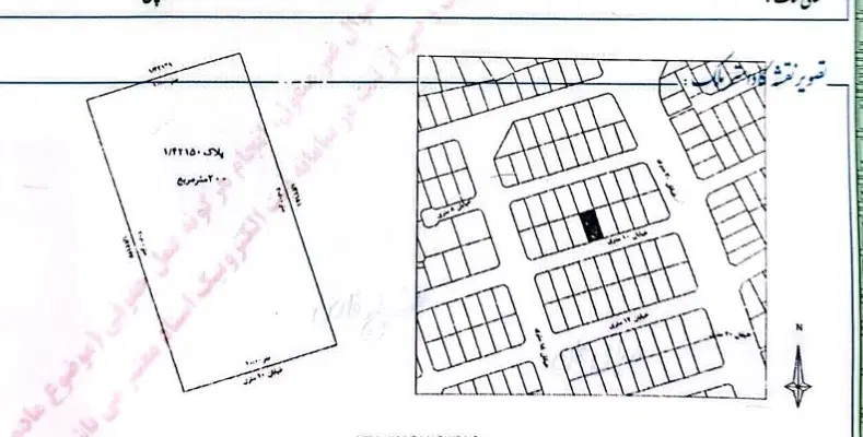 زمین مسکونی گدم آباد