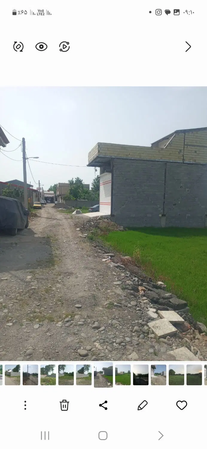 زمین تجاری ۶۵ متر رشت پاکت سازی