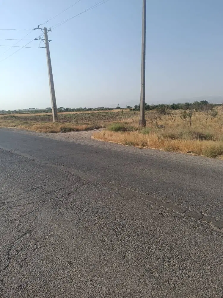 زمین ۸۳۳متری بحر جاده محور خودرو