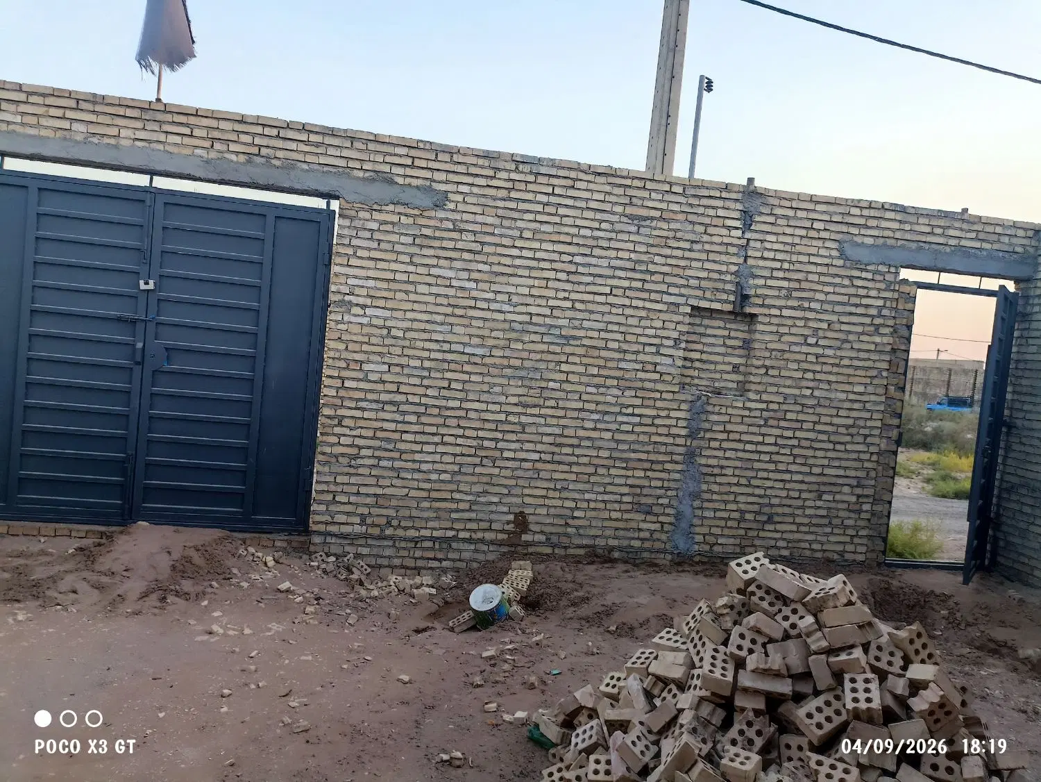 فروش منزل نیمه کاره
