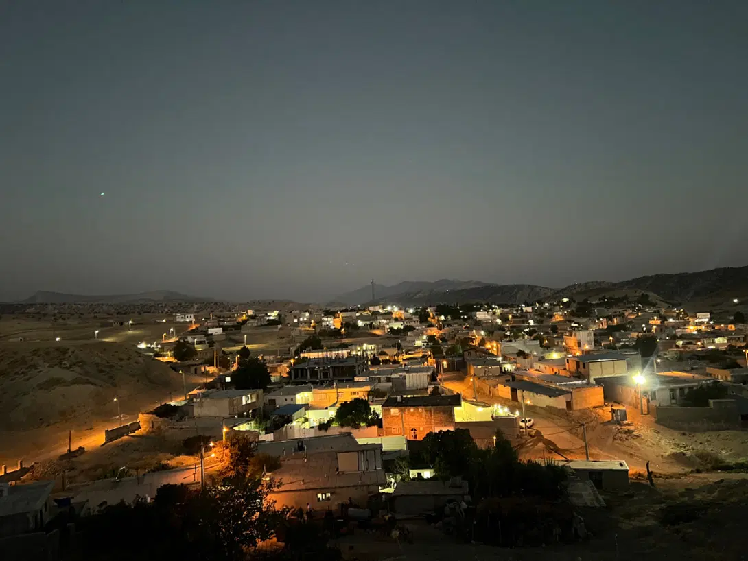زمین ۲۰۰ متری چشمه کبود ویو مشرف به روستا