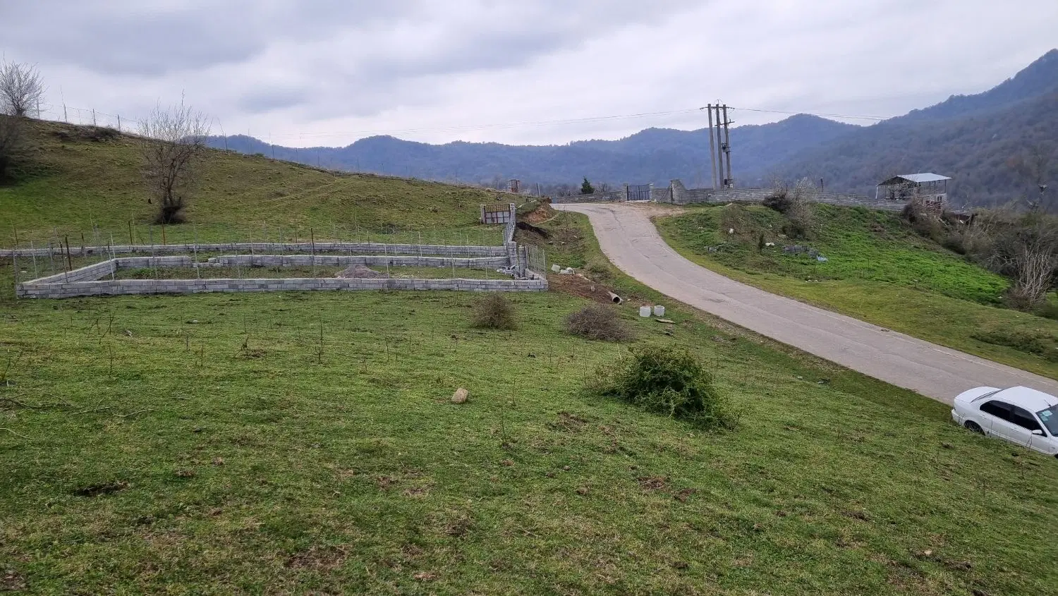 زمین در روستای ولیلا
