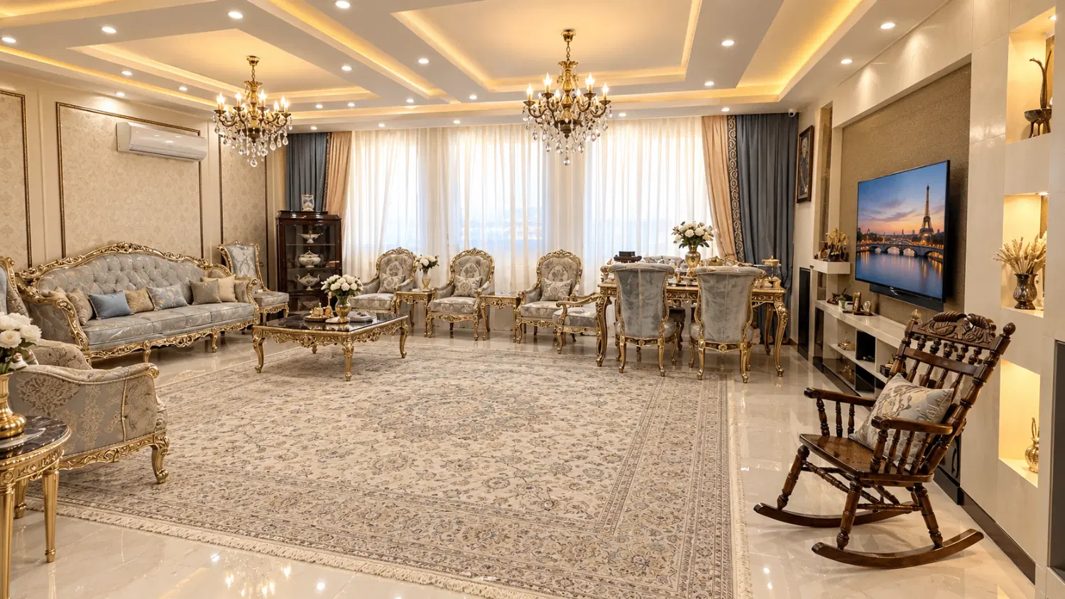 فروش آپارتمان  ۱۳۰ متر تک‌واحدی خوش نقشه نورگیر