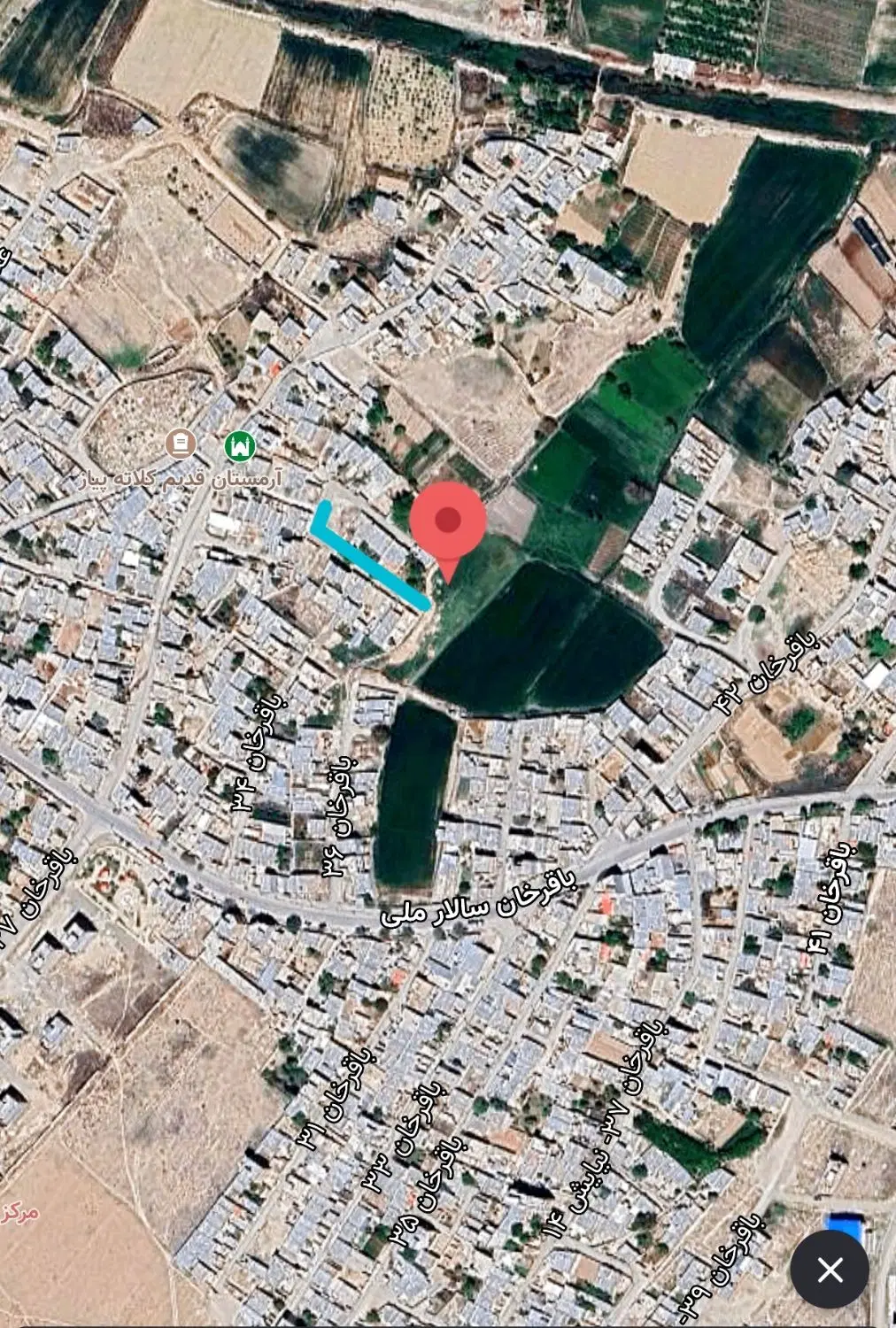 زمین مسکونی تکبرگ سند تفکیک شده شهرداری