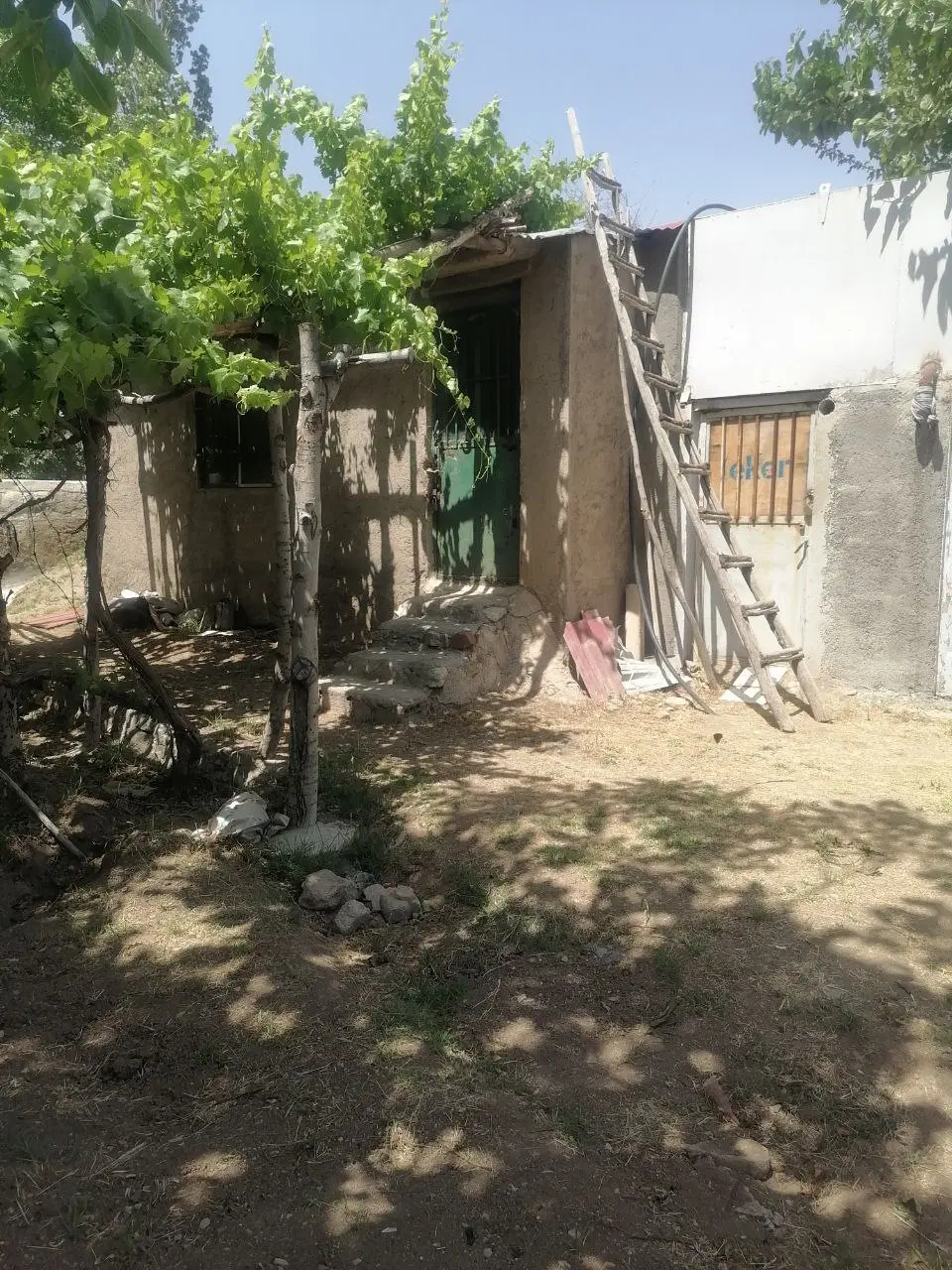 باغ میوه با استخر ، چاه آب ، برق و یک استحراتگاه