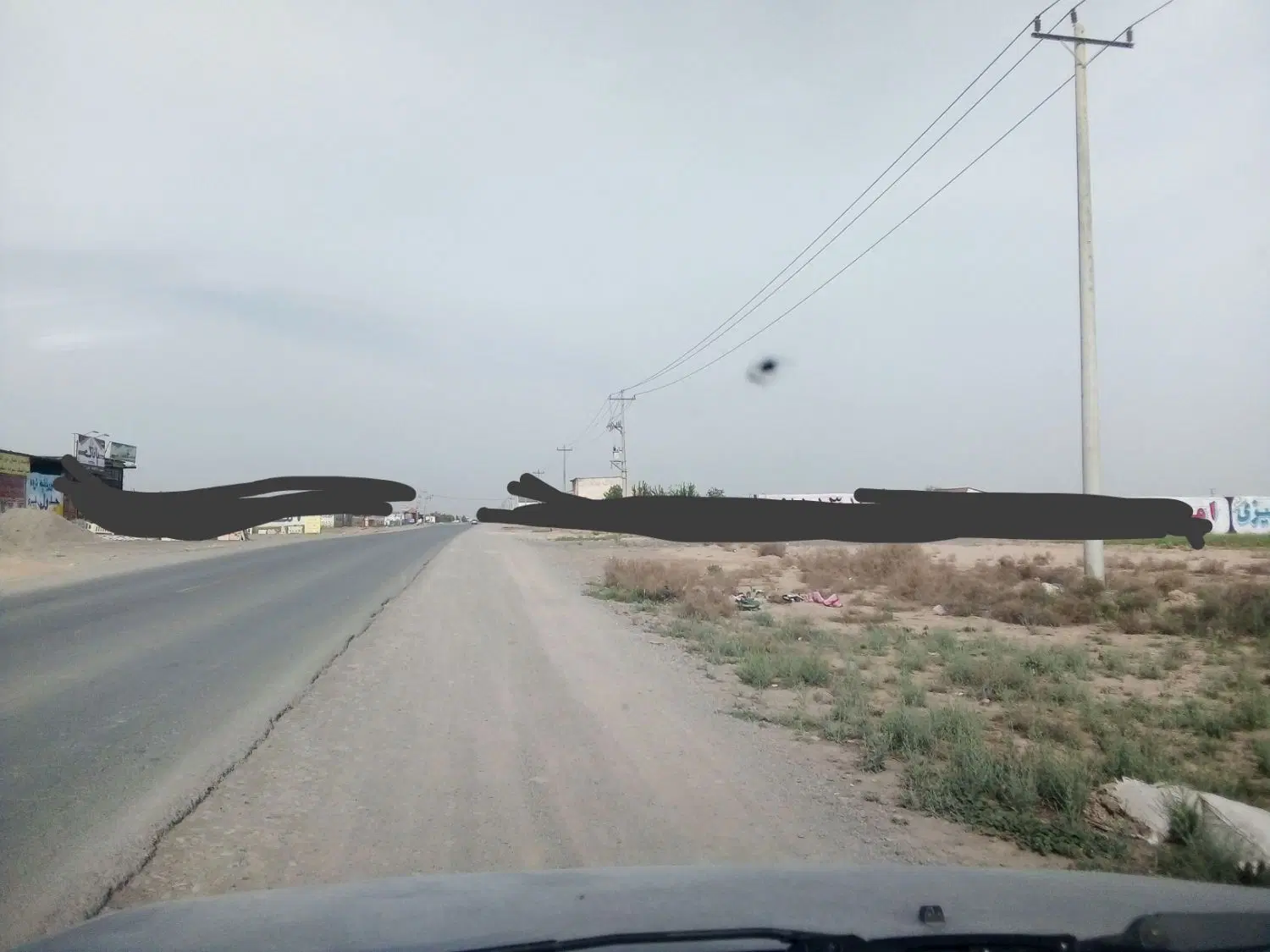 ۲۰۰متری حاشیه جاده اصلی بعداز خیابان پارادایس