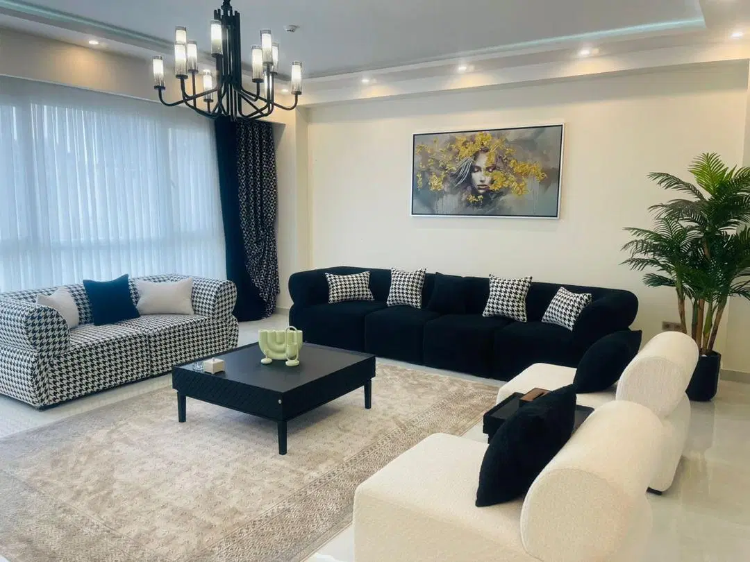 ظفر اجاره سوئیت اپارتمان مبله بسیار لوکس ۳ خواب