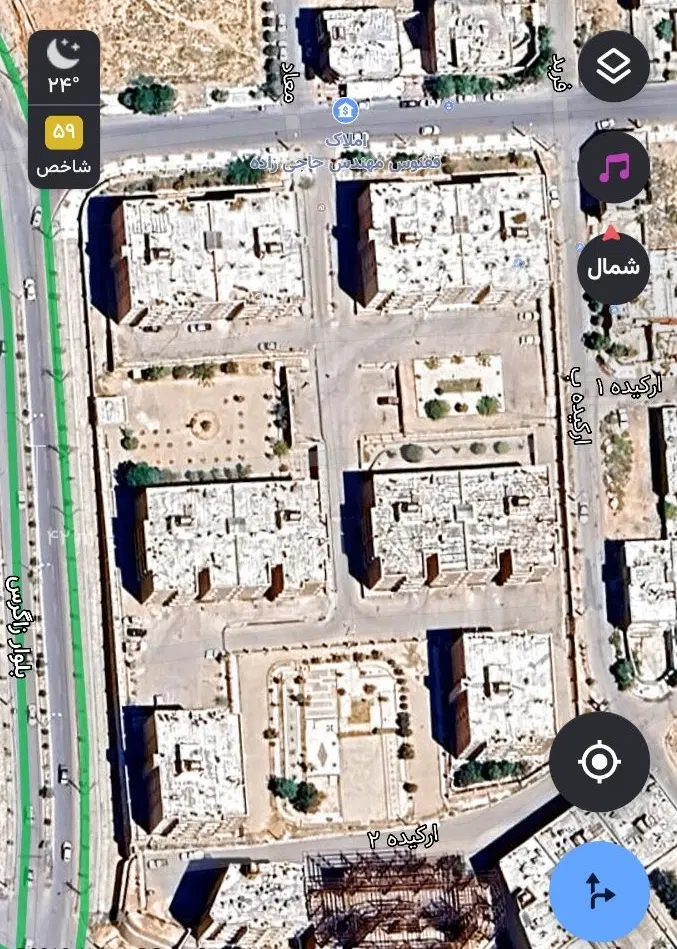 فروش آپارتمان 3 خوابه صدرا - خیابان کوهسار