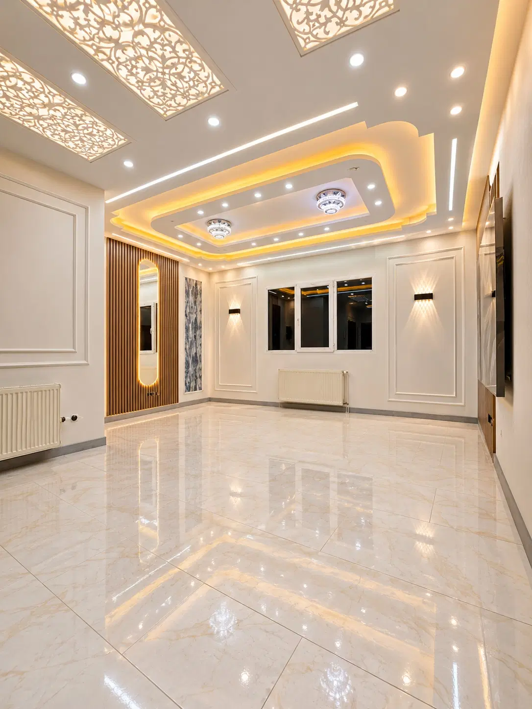 سوپر لاکچری_ پذیرایی رو به بلوار _ ۲ واحدی_نور گیر