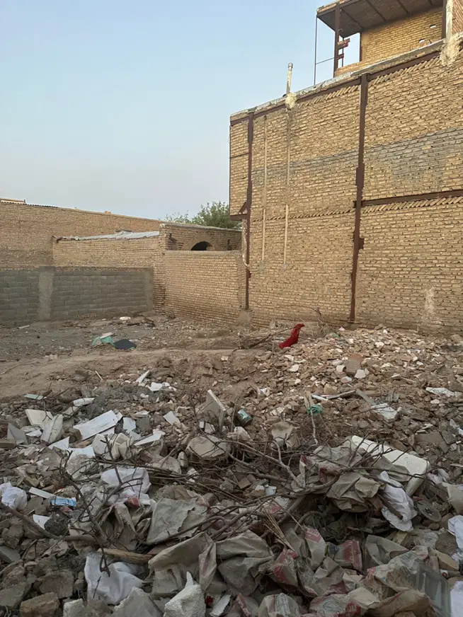زمین غلفتی ۱۷۰ متری با بر ۱۸ متر