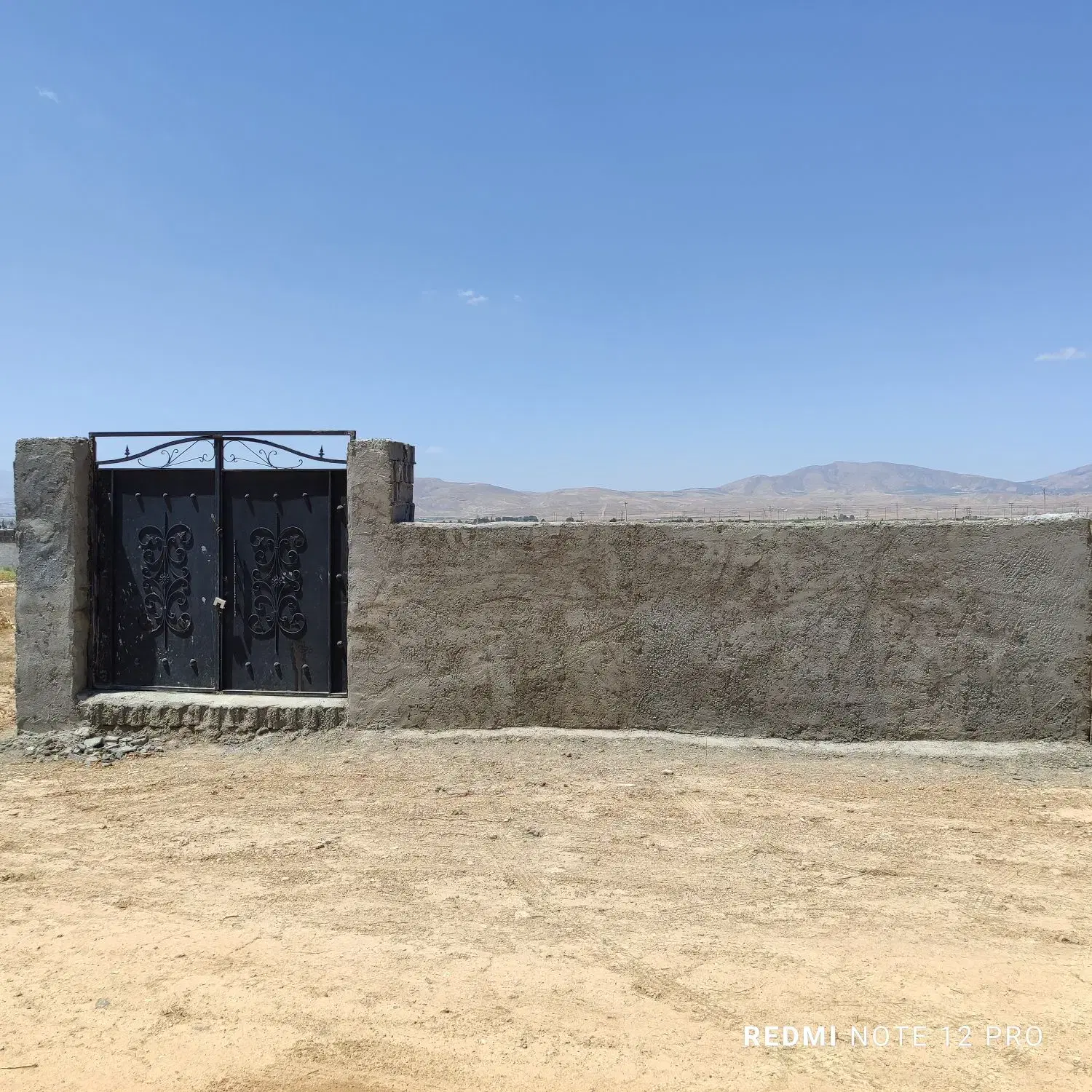 زمین ۵۰۰ متری ۴ دیواری شورکند