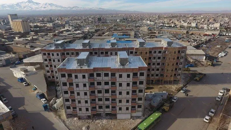 زمین مسکن ملی با پروانه ساخت ساز