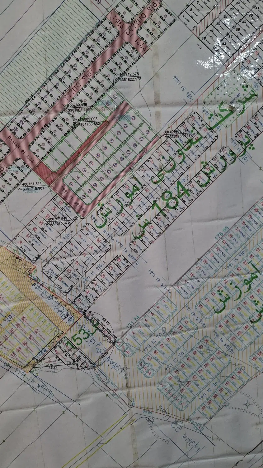 زمین درب حیاط سند تکبرگ مقیمی