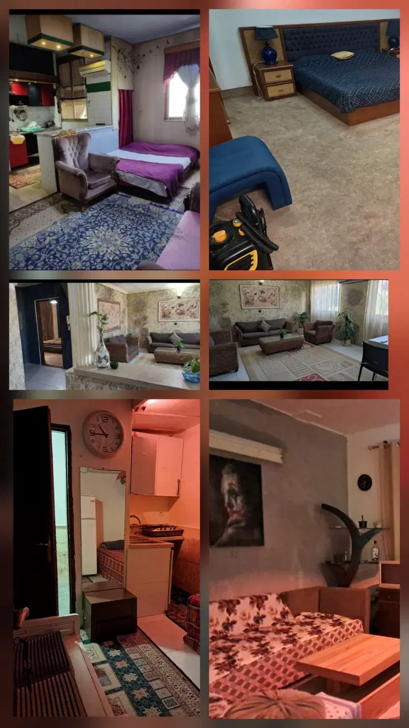 اجاره روزانه یک خواب سوییت و دو حواب فاز اف