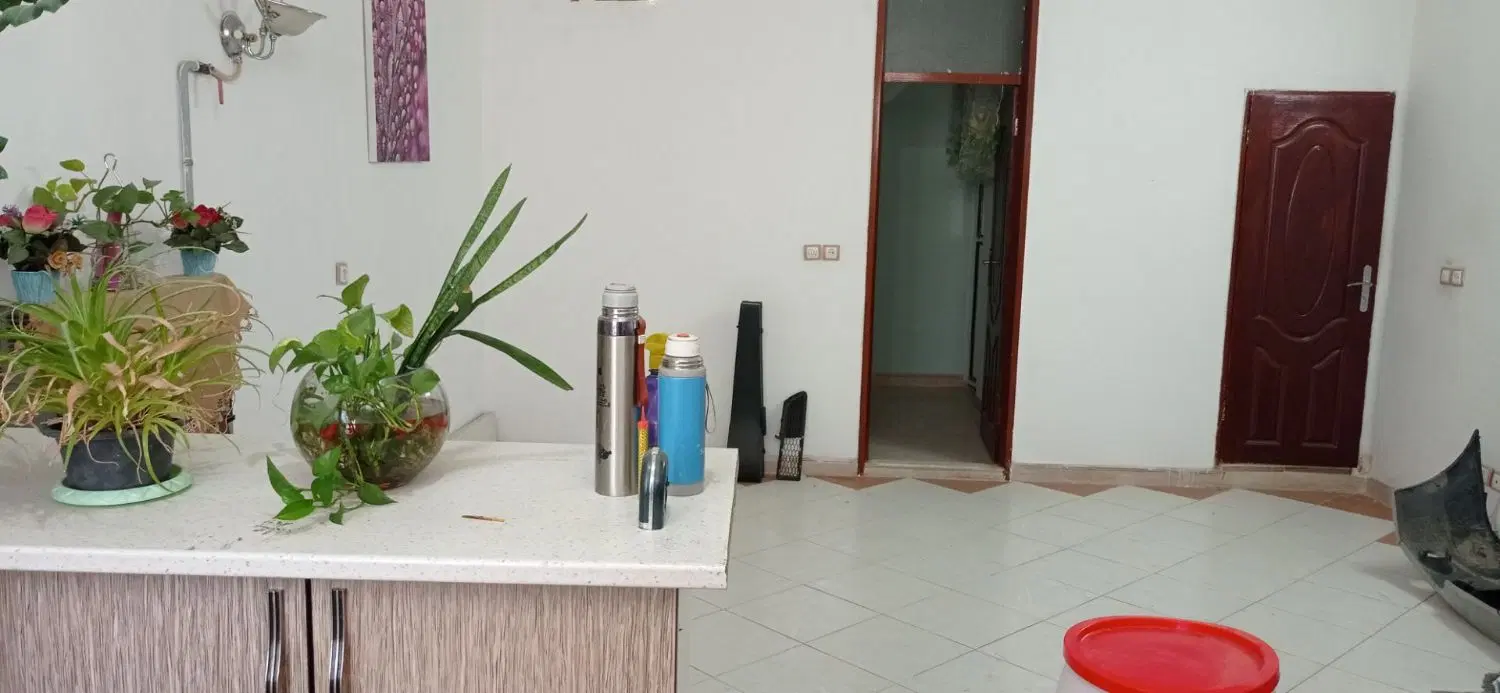 55متری تک خواب طبقه دوم روی همکف تک واحدی