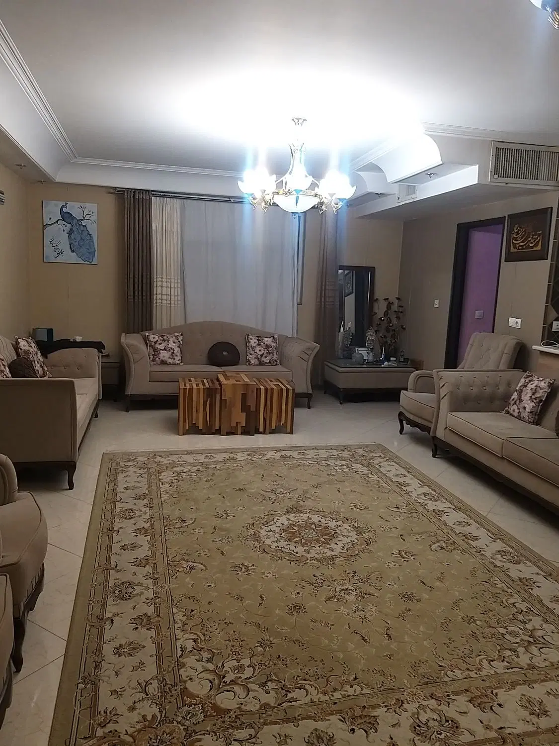 ۱۶۵متر سه خوابه قصردشت