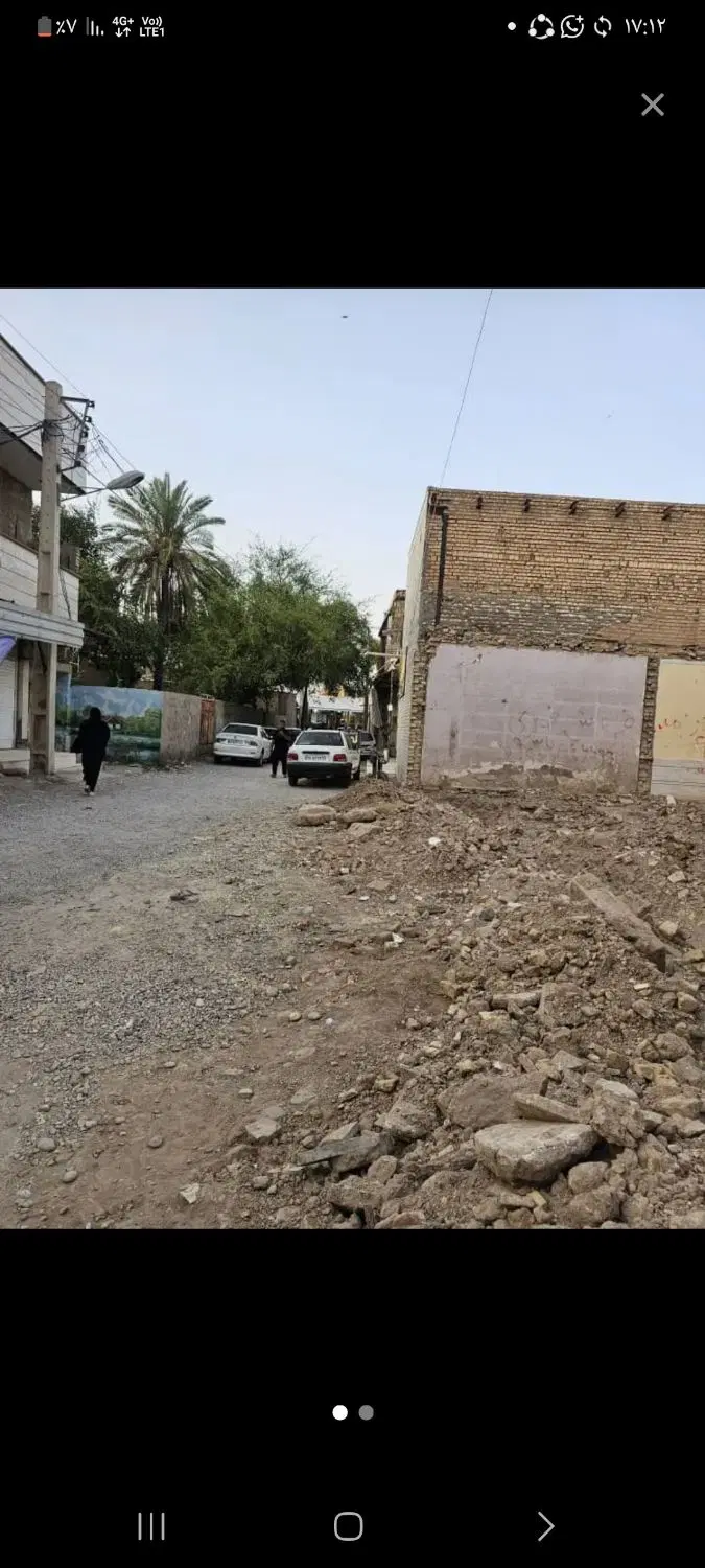 یک قطعه زمین تجاری باسند تک برگ