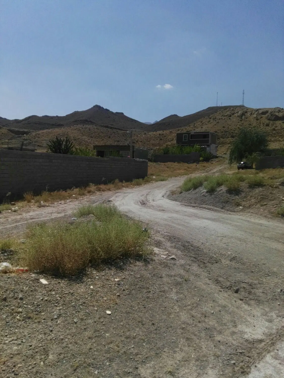 زمین مسکونی درب بهشت
