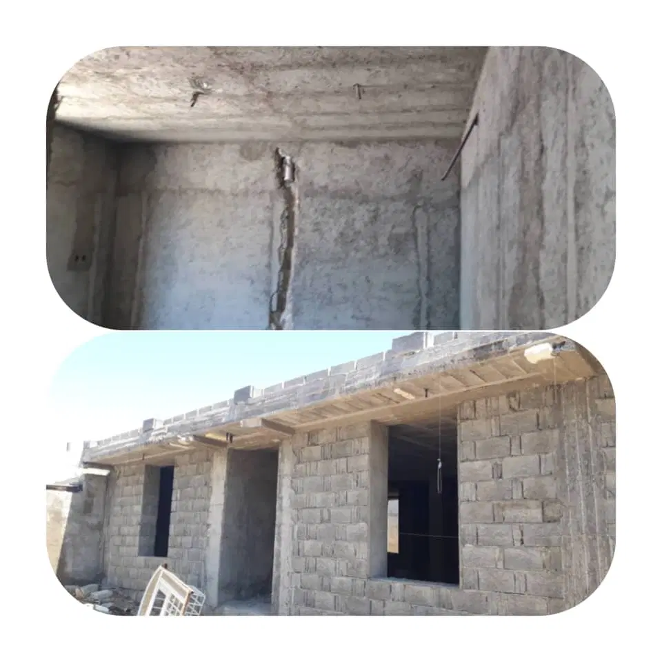 فروش منزل مسکونی نیمه ساخت بستک