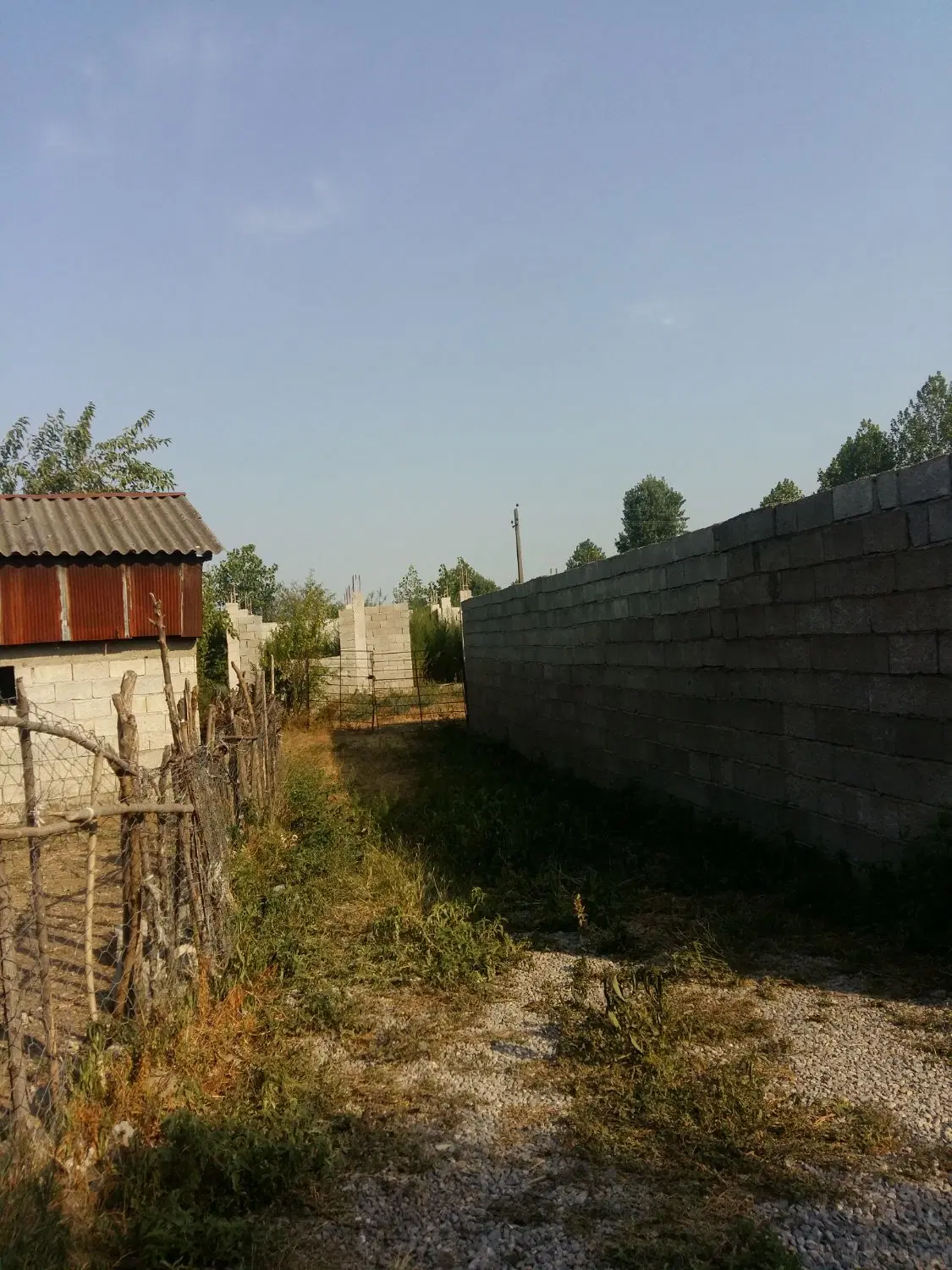 زمین فروشی در چکوچه پشت