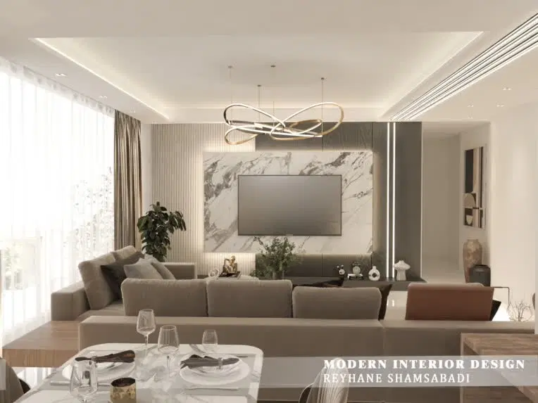 آپارتمان ۷۵ متری شیک نما رومی خیابان عطار