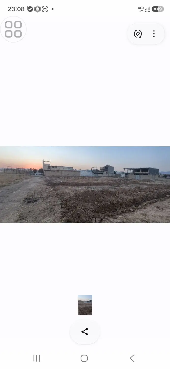 زمین مسکونی واقع در آراسته ۹ فاز یک فرهنگیان