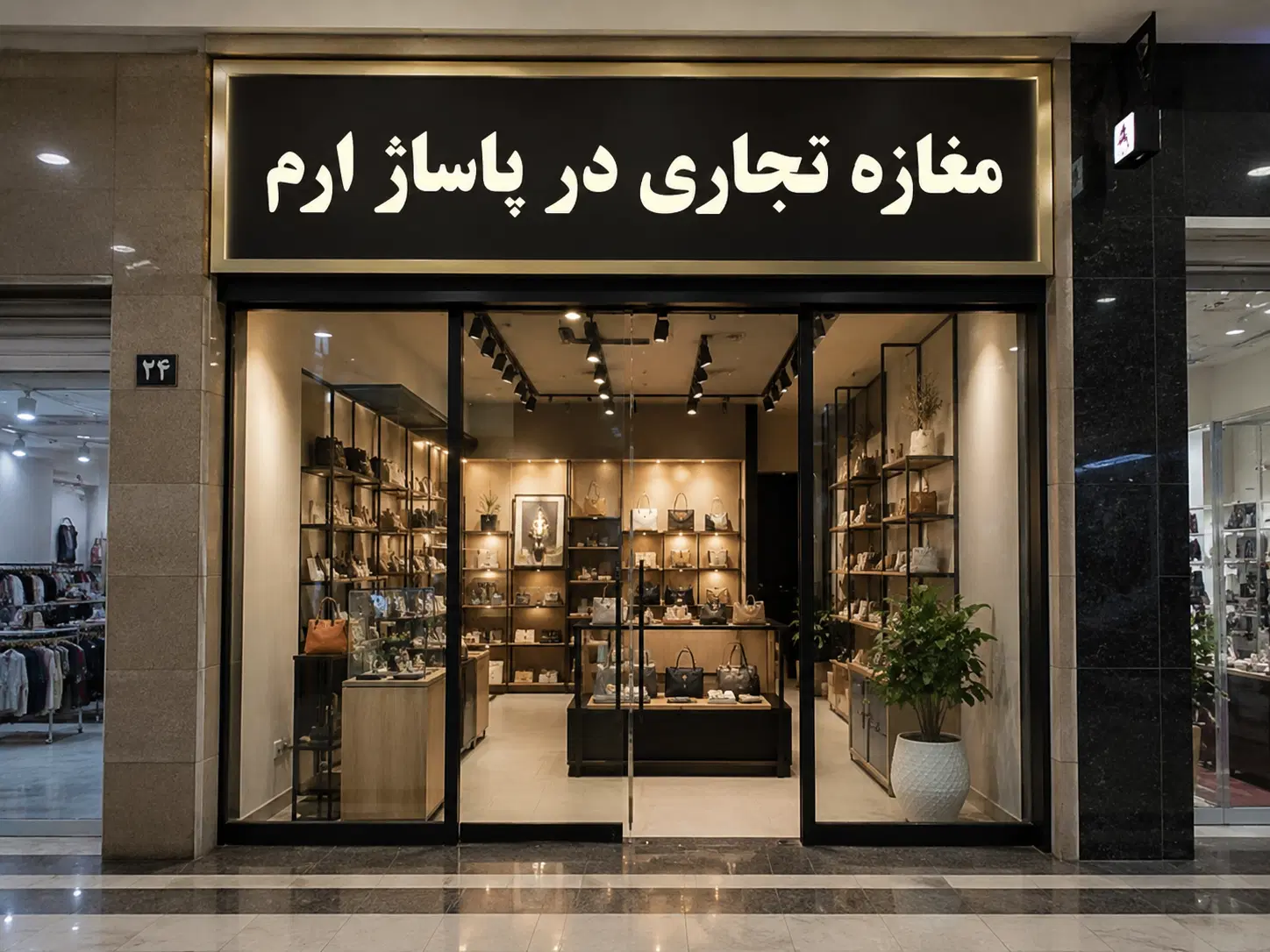 مغازه تجاری در پاساژ ارم