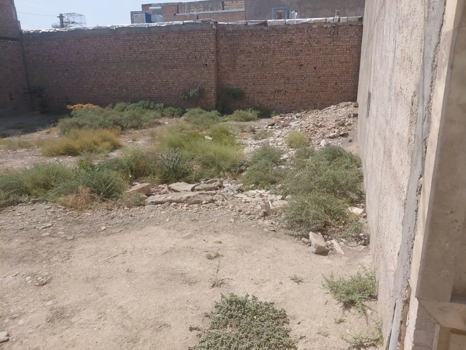 زمین ۹۶ متری در گلستان ها