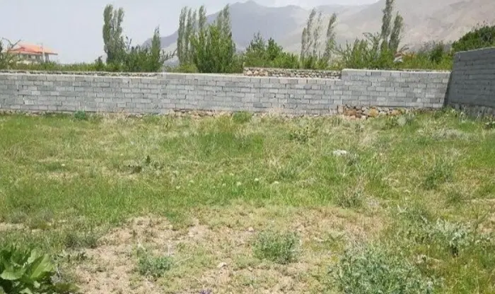 زمین ۵۰۰ متری سنددار دهکده ورزشی کنتور گاز برق