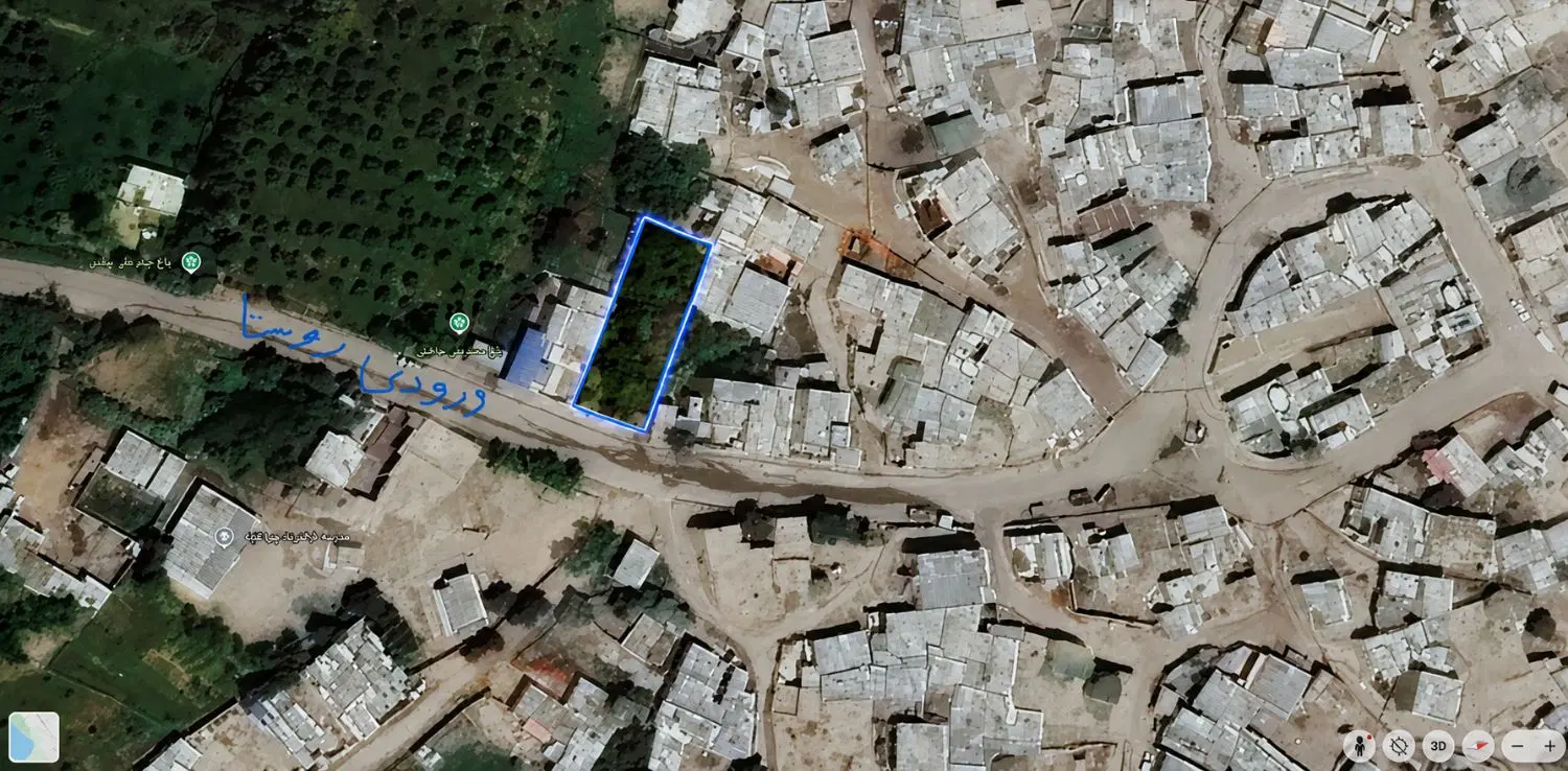 فروش باغچه در چراغتپه سفلی با موقعیت استثنایی