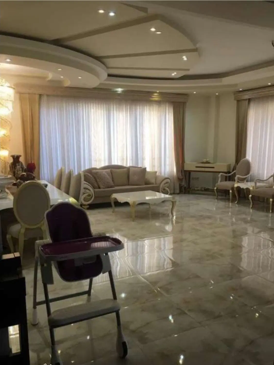 رهن و اجاره واحد ۱۸۰ متر ۳خوابه،سال ساخت۹۹