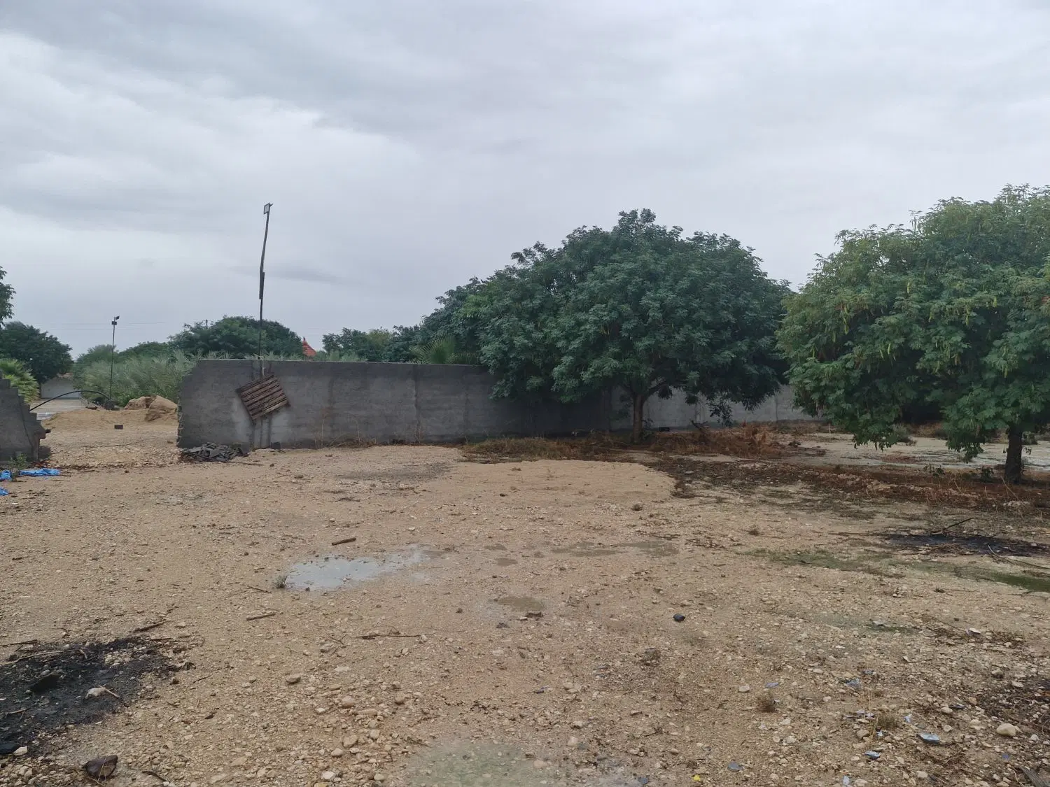 1200 متر باغ شهری روستای چاه عربی