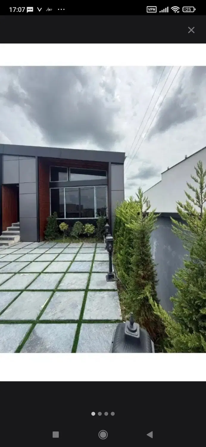 فروش ویلای مبله با روف گاردن
