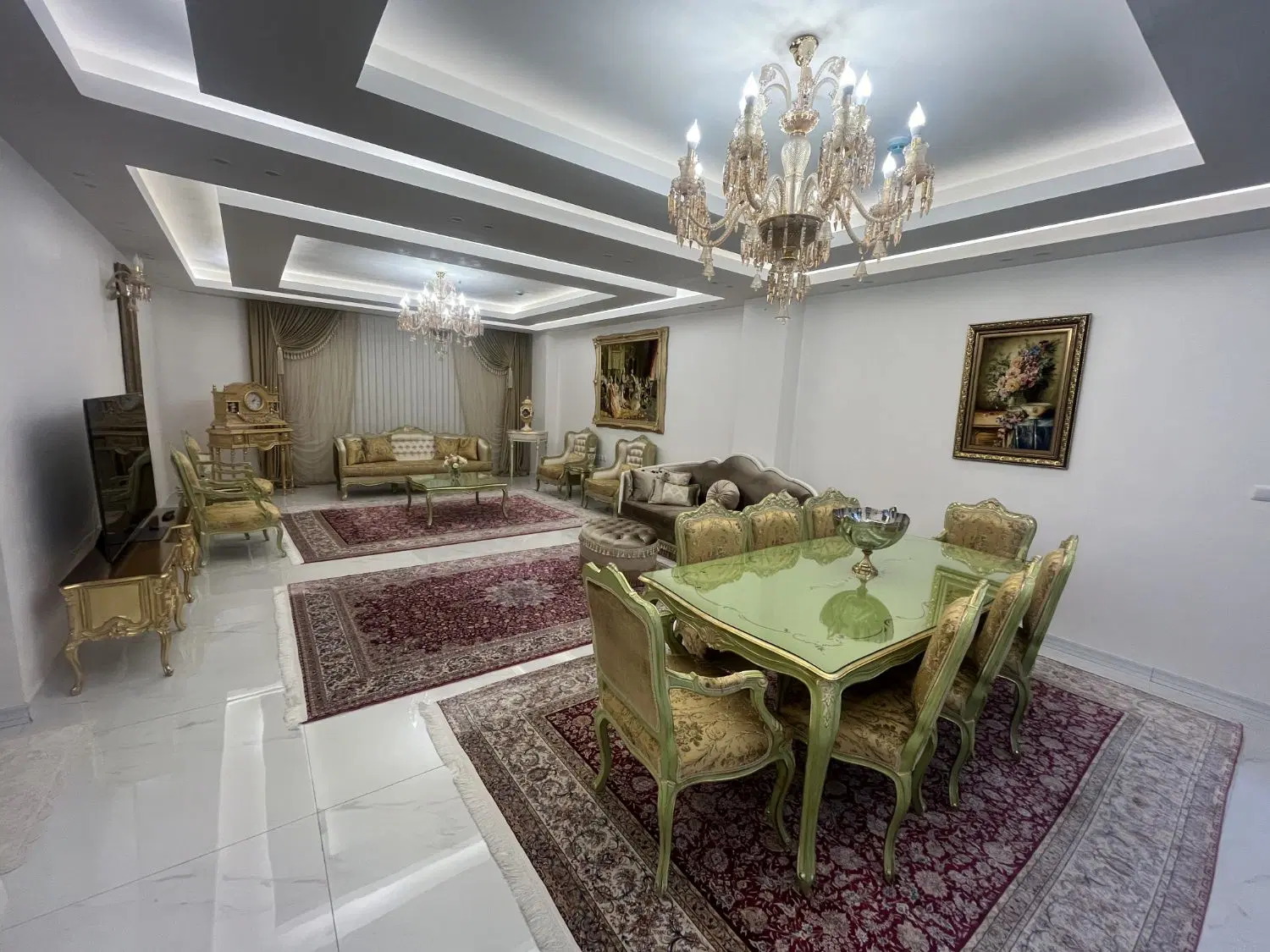 اجاره آپارتمان ۱۳۵مترخوش نقشه ورامین