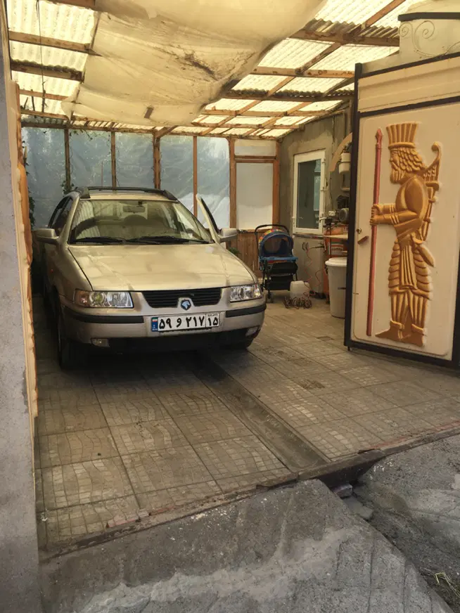 حیاط ویلایی ( جاده اهر )