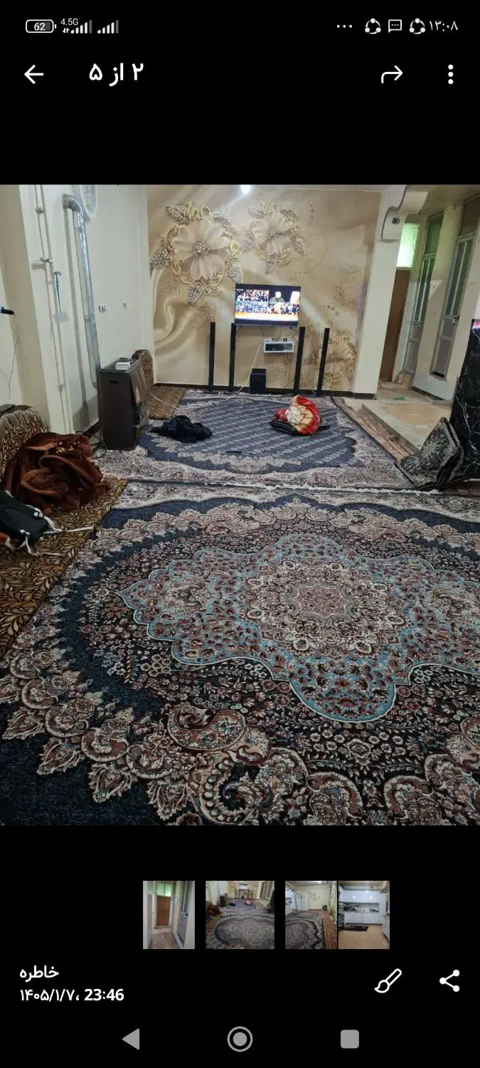 یه خونه هم کف با متراژ 100متر 17متر پارکینک دار