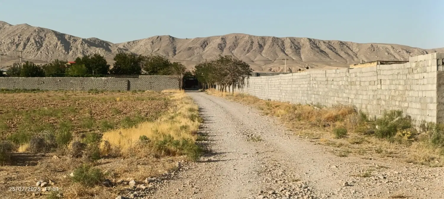 زمین باغی 1000 متری