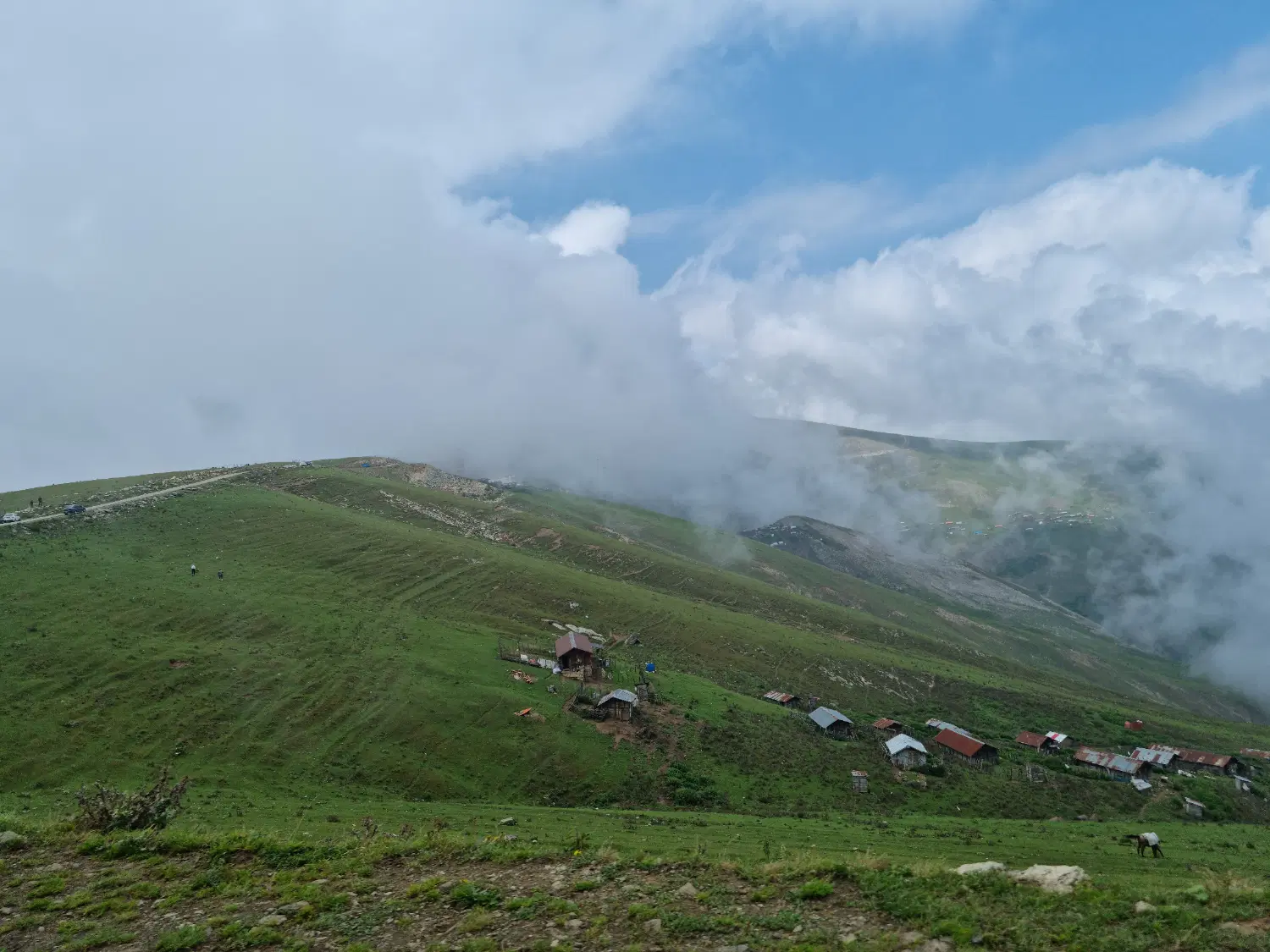 زمین جمال آباد پشت حوزه علمیه