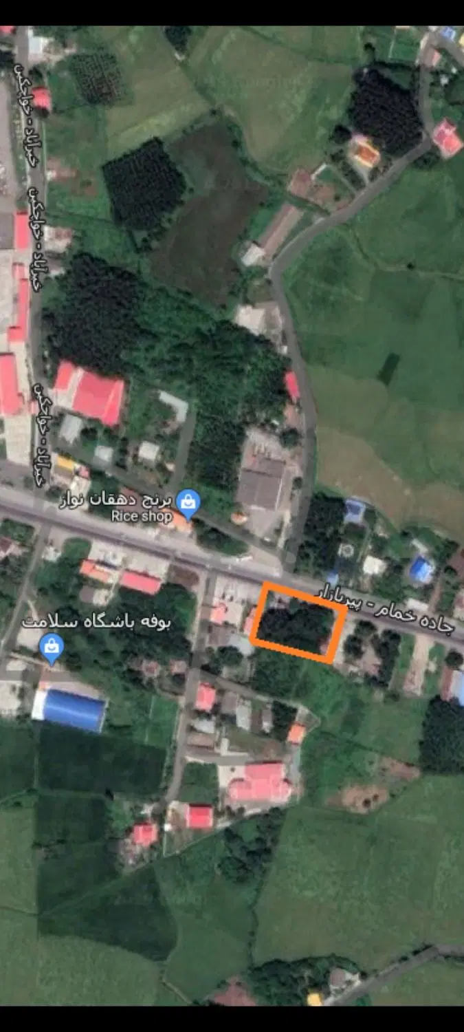 هزار متر زمین در شمال