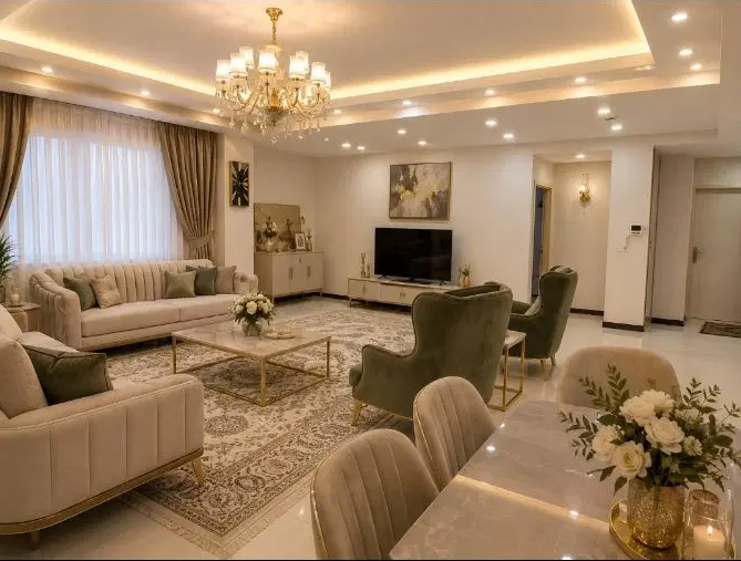 ۷۵ متر ۲ خواب _فول امکانات _پارکینگ اختصاصی
