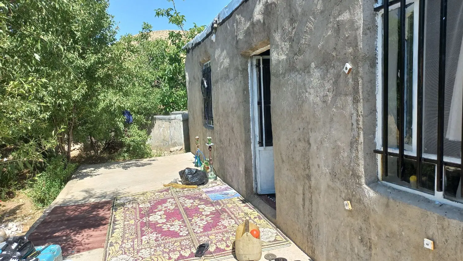 باغ گشاورزی گردووبادام درنهاوندروستای گنبدکبود