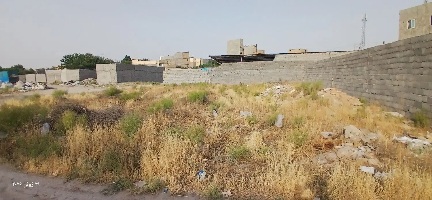 ۱۱۰متر زمین نزدیک حاشیه اصلی معاوضه با ماشین