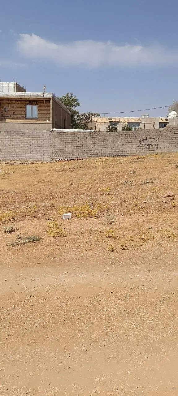 زمین ۲۱۰متری در شهرک بیستون