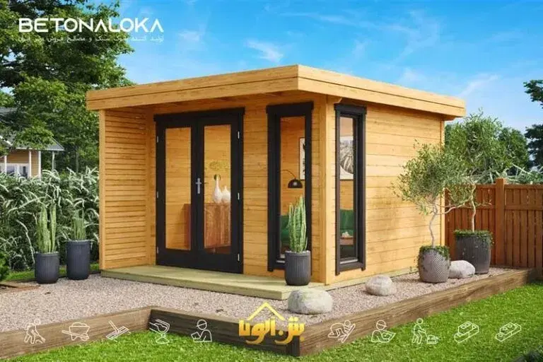 خانه ویلایی نقلی 42متری