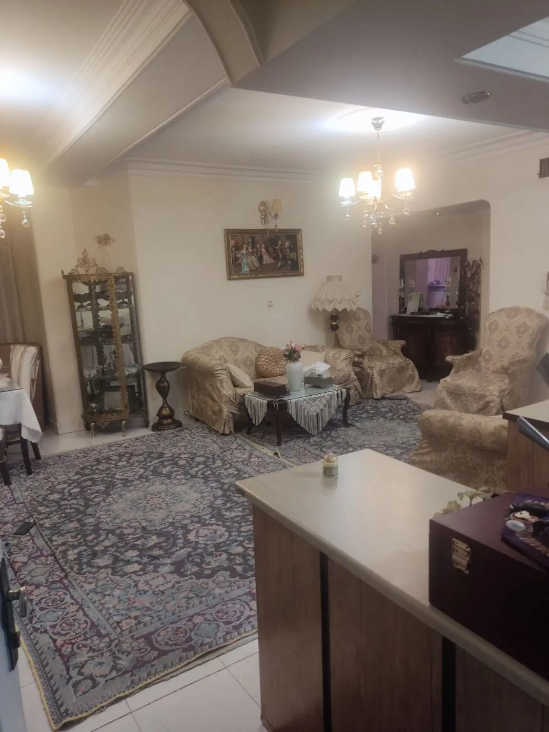 واحد 80متر دوخوابه  فول رهن کامل